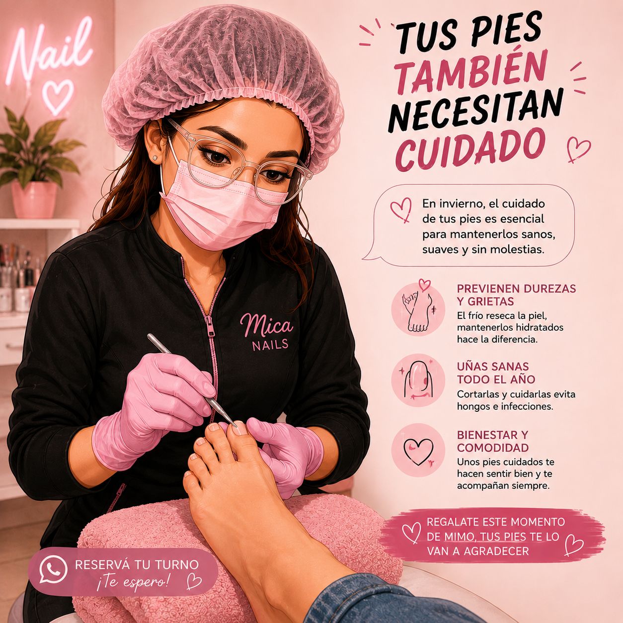Tus pies necesitan cuidado - Mica Nails